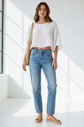 Summer Straight Jeans for Ladies